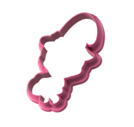 Heksje met pompoen cookie cutter & stencil