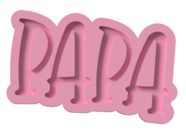 PAPA pop stempel  & cookie cutter - 2 delig