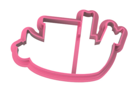 Pakjes boot cookie cutter