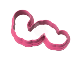 Worm cookie cutter