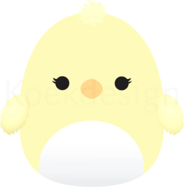 squishmallow - easter kuiken cookie cutter