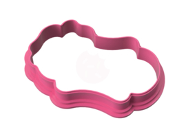 Plaque bloemen cookie cutter