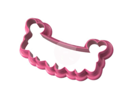 Baby banner  cookie cutter