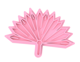 Palm blad # stempel & cookie cutter 2 delig