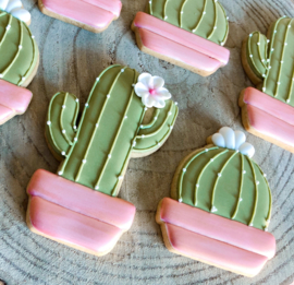 Duo cactus cookie cutter set