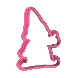 Clowntje staand cookie cutter