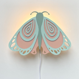WANDLAMP | Nachtvlinder (mot)