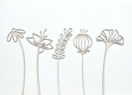 HOUTEN BLOEM | Lelie