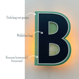 WANDLAMP | Letter