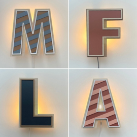 WANDLAMP | Letter