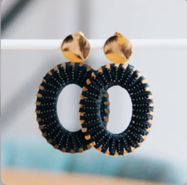Oorbellen Black