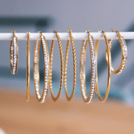 Oorbellen Strass