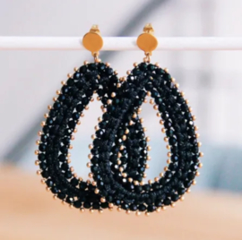 Oorbellen Black Beauty