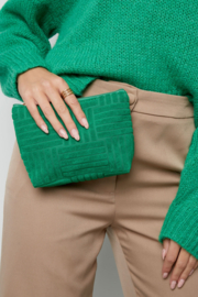 Make-up tas Fuzzy Green