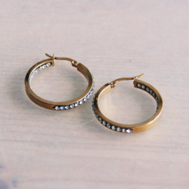 Oorbellen Strass