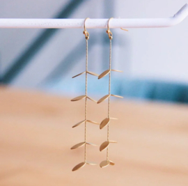 Oorbellen Long Leafs