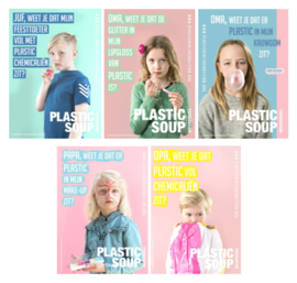 Plastic en Gezondheid. 5 posters.