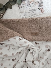 Deken Safari / Teddy Bruin