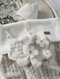 Speendoekje Teddy Sad Beige Bloem
