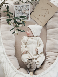 Babynestje Creme Velvet Rib / Beige Velvet