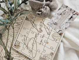 Houten Puzzel BABY Botanisch