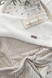 Deken Beige Breed Rib & Teddy