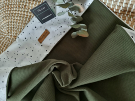 Deken Dark Green Mini Knit / Confetti