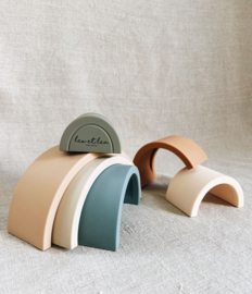 Regenboog silicone Naturel