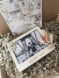 Foto Frame bloem ~ met gedroogde bloemen 10*15