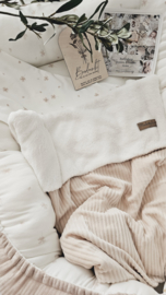 Babynestje Champagne Velvet Rib / Klaver 4