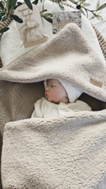 Badcape Teddy Taupe