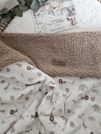Deken Safari / Teddy Bruin