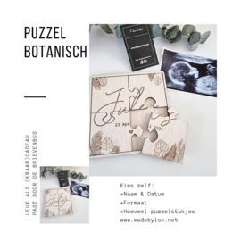 Houten Puzzel Botanisch