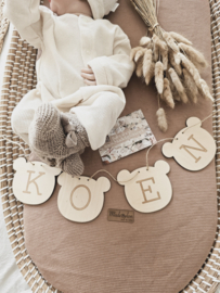 Hoeslaken Knit Mokka