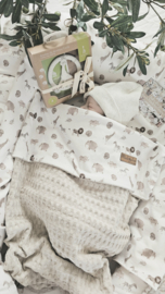 Babynestje Beige Grof Wafel / Safari