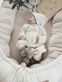 Babynestje Creme Velvet Rib / Beige Velvet