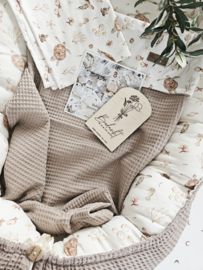 Babynestje Beige wafel / Schildpad