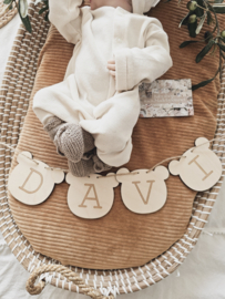 Hoeslaken Camel Velvet Rib