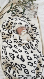Badcape Teddy Panter Licht