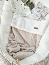 Babynestje Baby Beige Wafel / Teddy Kort