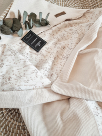 Badcape Washed Rib Creme / Dry Flowers ~ Voorraad item