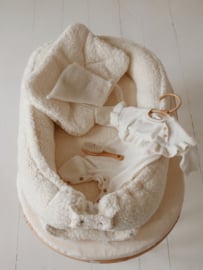 Babynestje Babyly All Teddy Boucle teddy creme