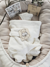 Babynestje Creme Velvet Rib / Beige Velvet