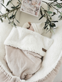Babynestje Beige Velvet / Teddy