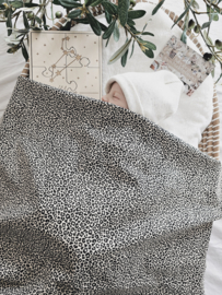 Badcape pante mini zand/ teddy