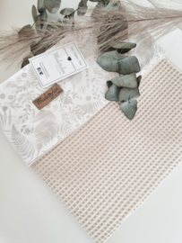 Deken Naturel Wafel / Vaarn Beige