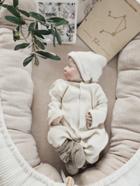 Babynestje Creme Velvet Rib / Beige Velvet