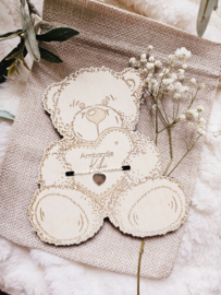 Armbandje Bewaarbordje Teddy