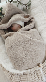 Badcape Teddy Taupe