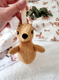 Speenkoord knuffel met rinkeltje erin